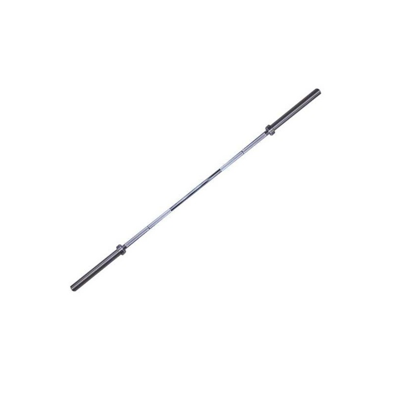 BARRE TRAINING DISQUE OLYMPIQUE AVEC STOP DISQUES