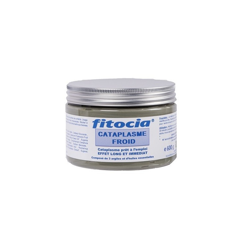 CATAPLASME ARGILE FROIDE FITOCIA