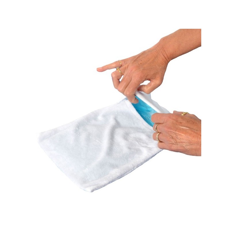 HOUSSE BLANCHE COMPRESSE