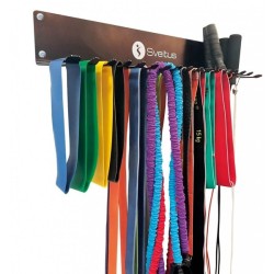 RACK DE RANGEMENT MURAL CORDES ET ELASTIQUES
