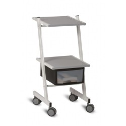 GUERIDON MOBIL DESIGN COMPACT + TIROIR