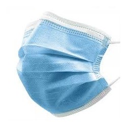 BOITE DE 50 MASQUES MEDICAUX TRES HAUTE FILTRATION ANTIPROJECTIONS TYPE IIR