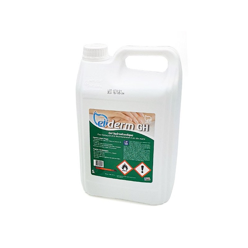 GEL HYDROALCOOLIQUE BIDON DE 5L