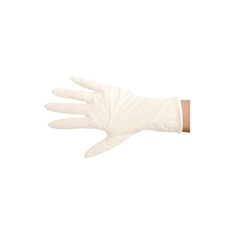 BOITE 100 GANTS LATEX NON POUDRES