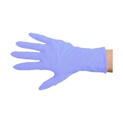 BOITE 100 GANTS NITRILE NON POUDRES