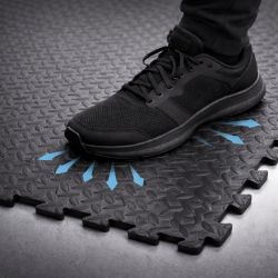 LOT DE 4 DALLES AMMORTISSANTES EVA