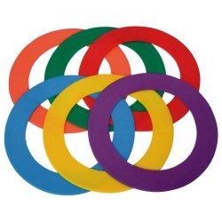 LOT DE 6 ANNEAUX MARQUAGE SOL